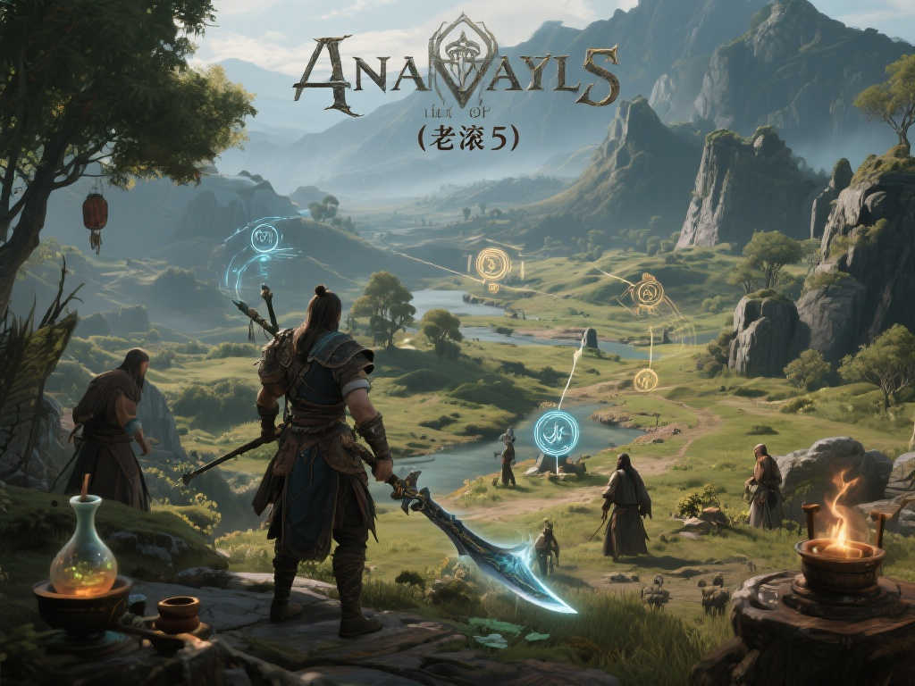 国产虚幻5单机巨制Steam页面上线！国风神话版《上古卷轴5》？